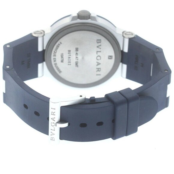 BVLGARI Aluminum BB40ATGMT GMT Navy Dial Automatic Men's Watch_883704 - Picture 7 of 7